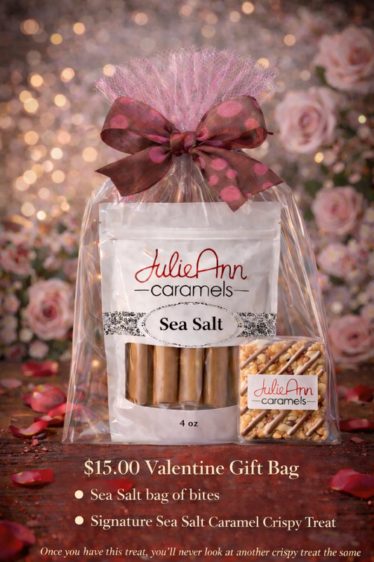 Caramel Crispy and Bag of Bite Gift Bag